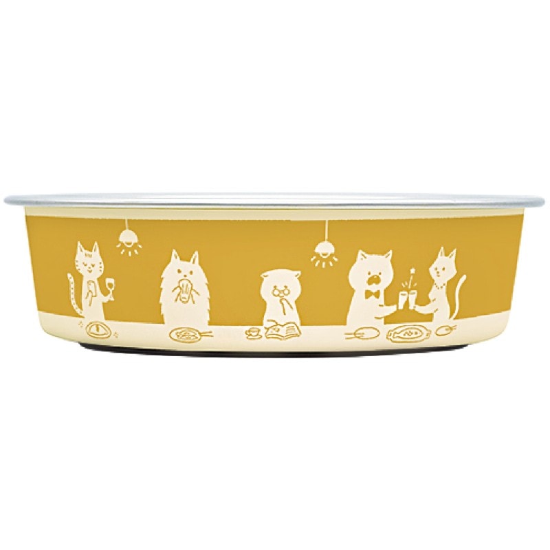 ステンレスの食器 ごはんにゃわん 猫用 ビストロ