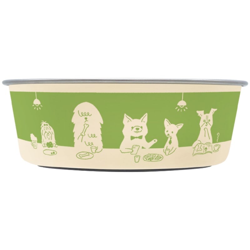 ステンレスの食器 ごはんにゃわん 犬用 SS ビストロ