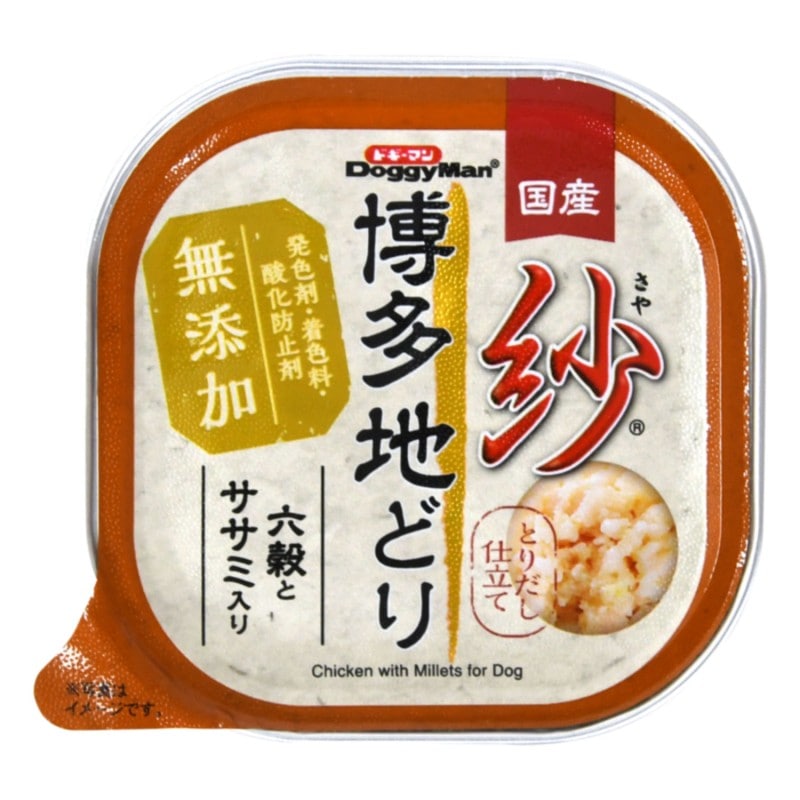 紗　博多地どり　六穀とササミ入り　１００ｇ