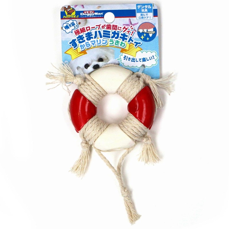 【アウトレット】すきまハミガキトイ　からマリン　うきわ