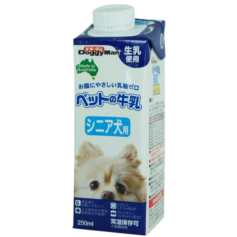 【フードロス削減】ペットの牛乳　シニア犬用　２５０ｍｌ