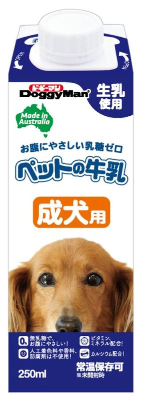【フードロス削減】ペットの牛乳　成犬用　２５０ｍｌ 