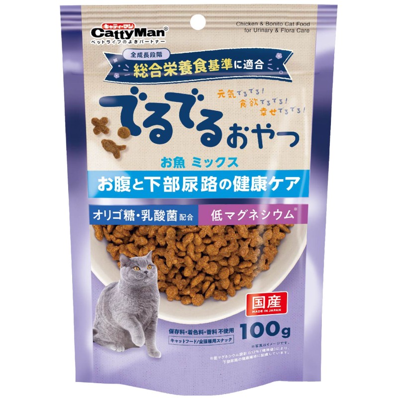 でるでるおやつ お腹と下部尿路の健康ケア100g