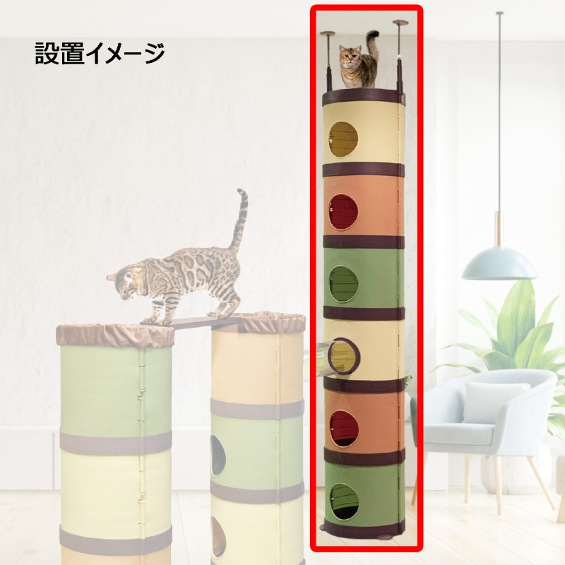 CAT TOWER MANSiON(キャットタワーマンション) 6階建仕様 CAT TOWER MANSiON(キャットタワーマンション) ｜ドギーマン公式