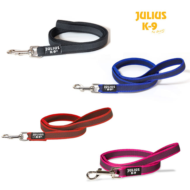 　JULIUSk9・ユリウスＫ９ハーネス　専用リード ノンスリップリード1.4ｃｍ幅　／２ｃｍ幅　長さ１２０ｃｍ（耐久50ｋｇ　大型犬用）　犬 大型犬 中型犬 ペット ペットグッズ 犬用品 リード