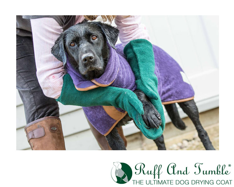 ruff and tumble ラフアンドタンブル  ドッグドライイングミット（足ふきミット　2枚組）