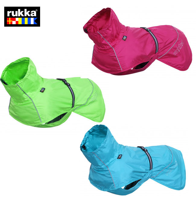 ルッカ　レインジャケット サイズ35～65 犬 レインコート 小型犬 中型犬 大型犬  着せやすい