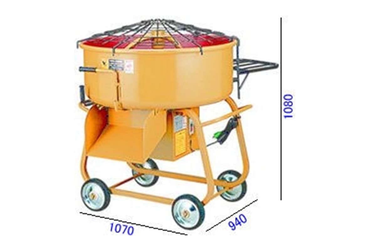 マゼラー　モルタルミキサー　4.0切750W　PM-40GH