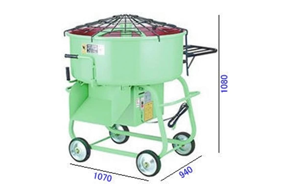 マゼラー　モルタルミキサー　5.0切1000W　PM-60GH