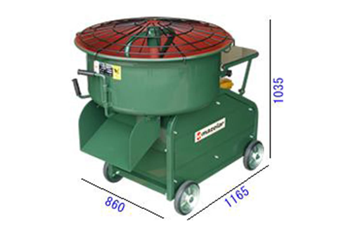 マゼラー　モルタルミキサー　エンジン式　PM-35E