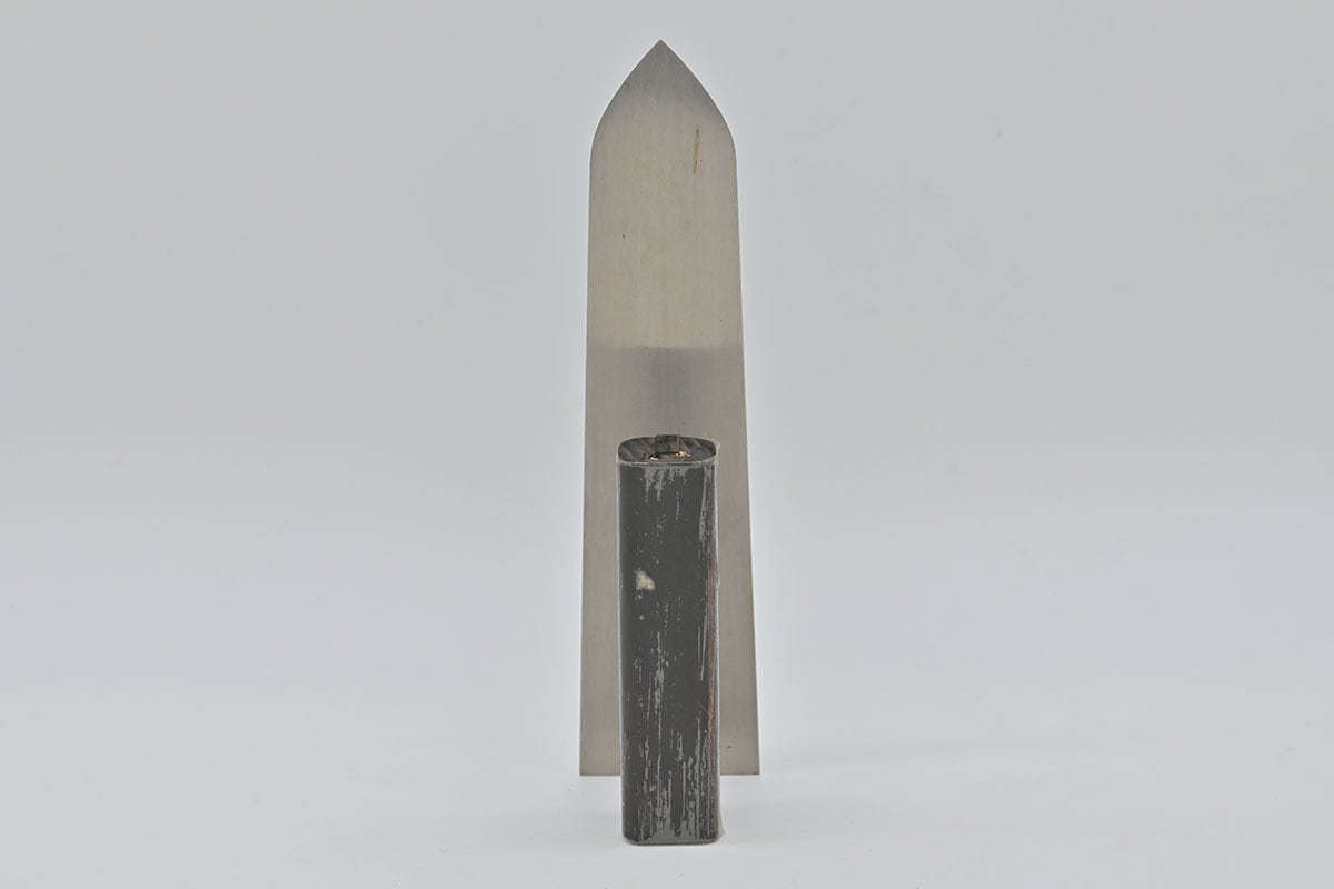 上印　波取鏝(茶角柄)特上品　205mm