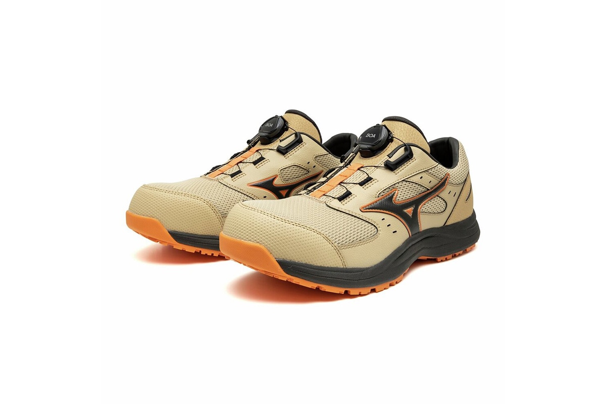 ミズノ　オールマイティLSIII　53L　BOA　サンドベージュ×ブラック