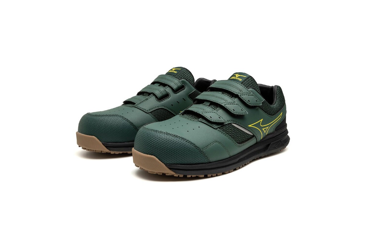 ミズノ　オールマイティ　LSII　21L　WIDE　グリーン×イエロー