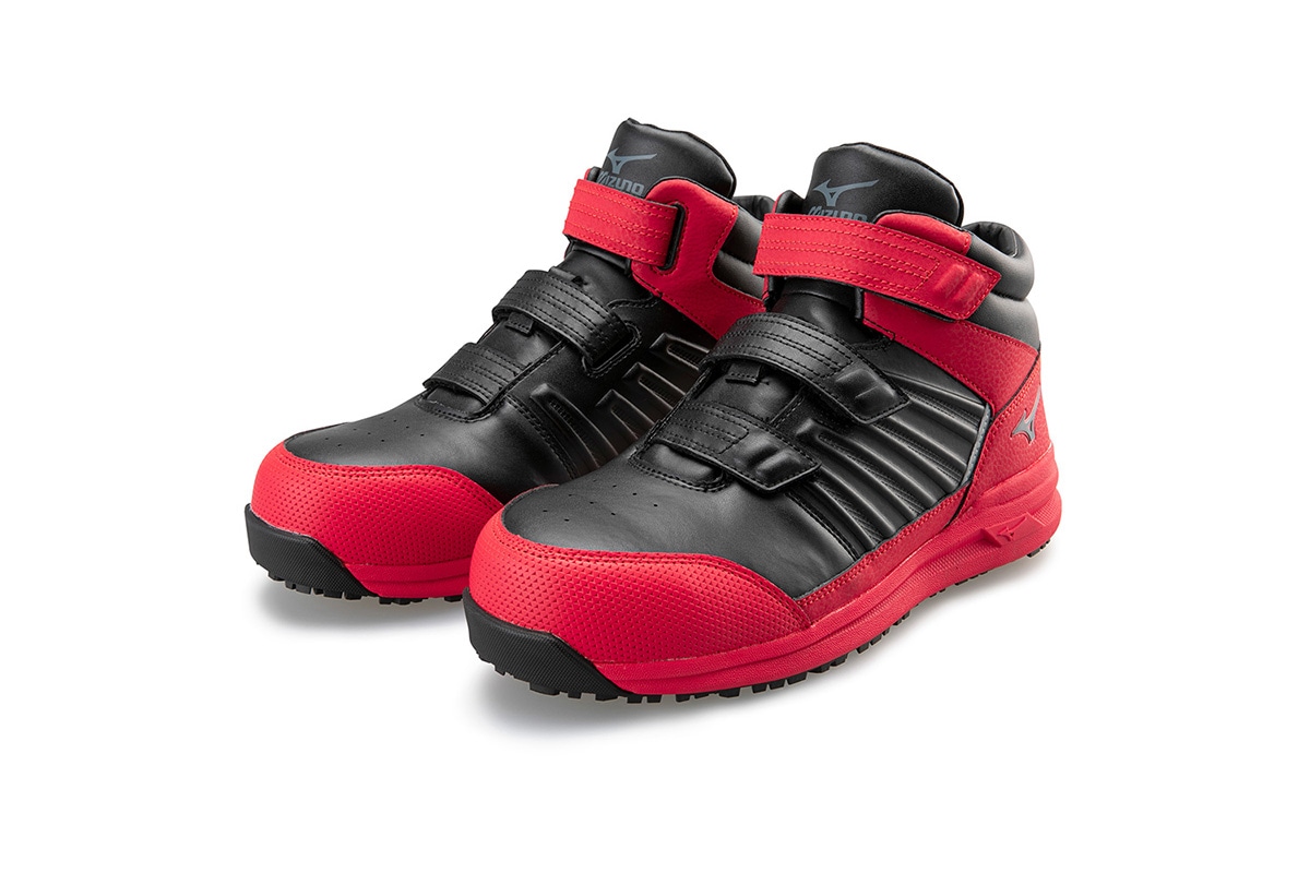 ミズノ　オールマイティ　SSII　21　H　ブラック×ダークシルバー×レッド