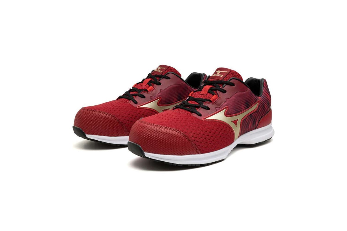 ミズノ　オールマイティ　LL　11L　レッド×ゴールド