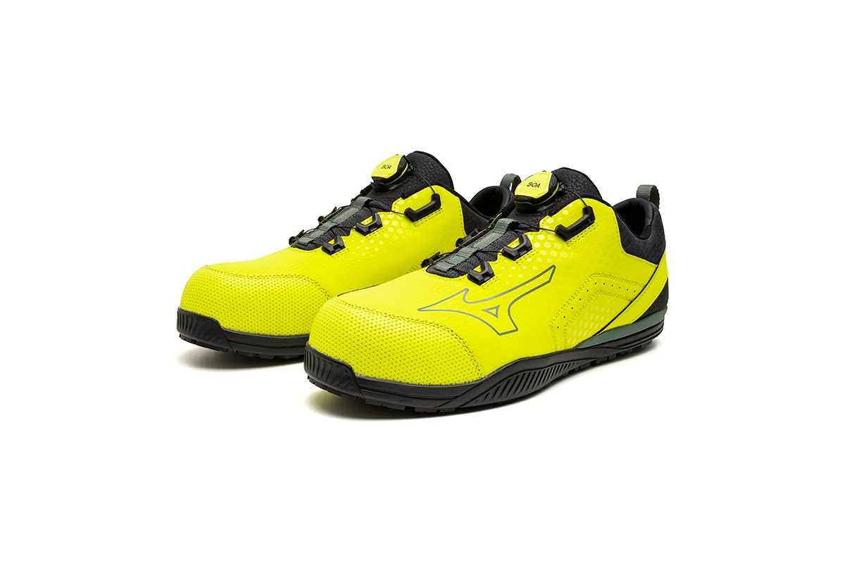 ミズノ　オールマイティTD　II　51L　BOA　イエロー×カーキ