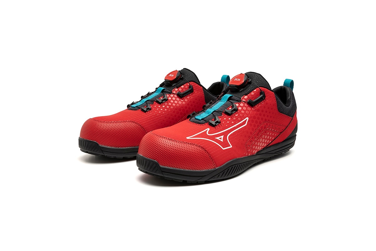 ミズノ　オールマイティTD　II　51L　BOA　レッド×ホワイト