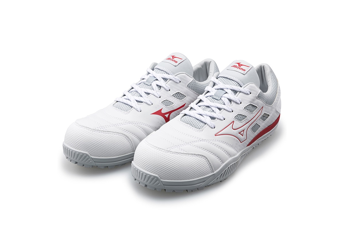 ミズノ　オールマイティ　TDII　11　L　ホワイト×レッド