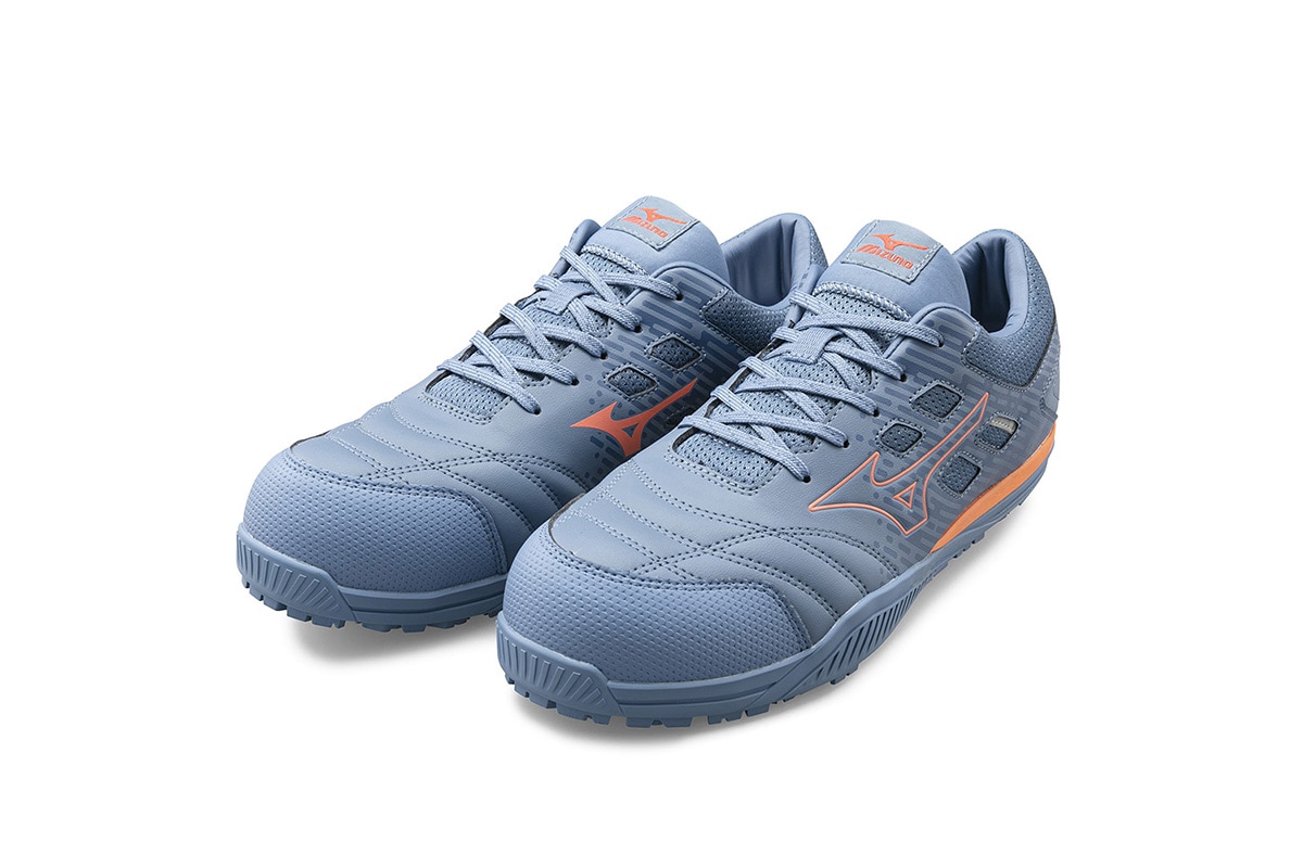 ミズノ　オールマイティ　TDII　11　L　ブルーグレー×コーラル
