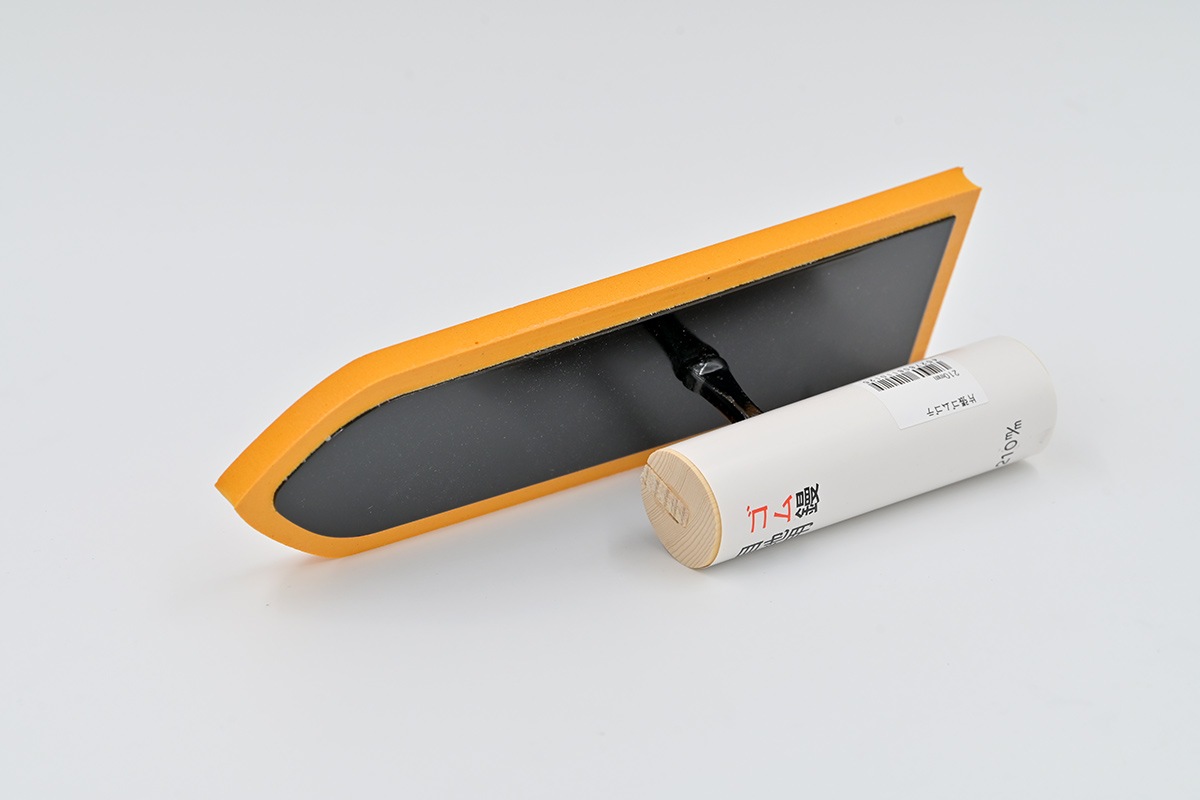 忠　黄色　ゴム鏝　標準品