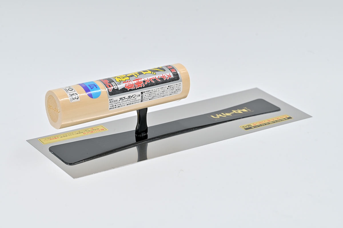 アローライン ステンレス シゴキ角鏝 巾広 0.5mm