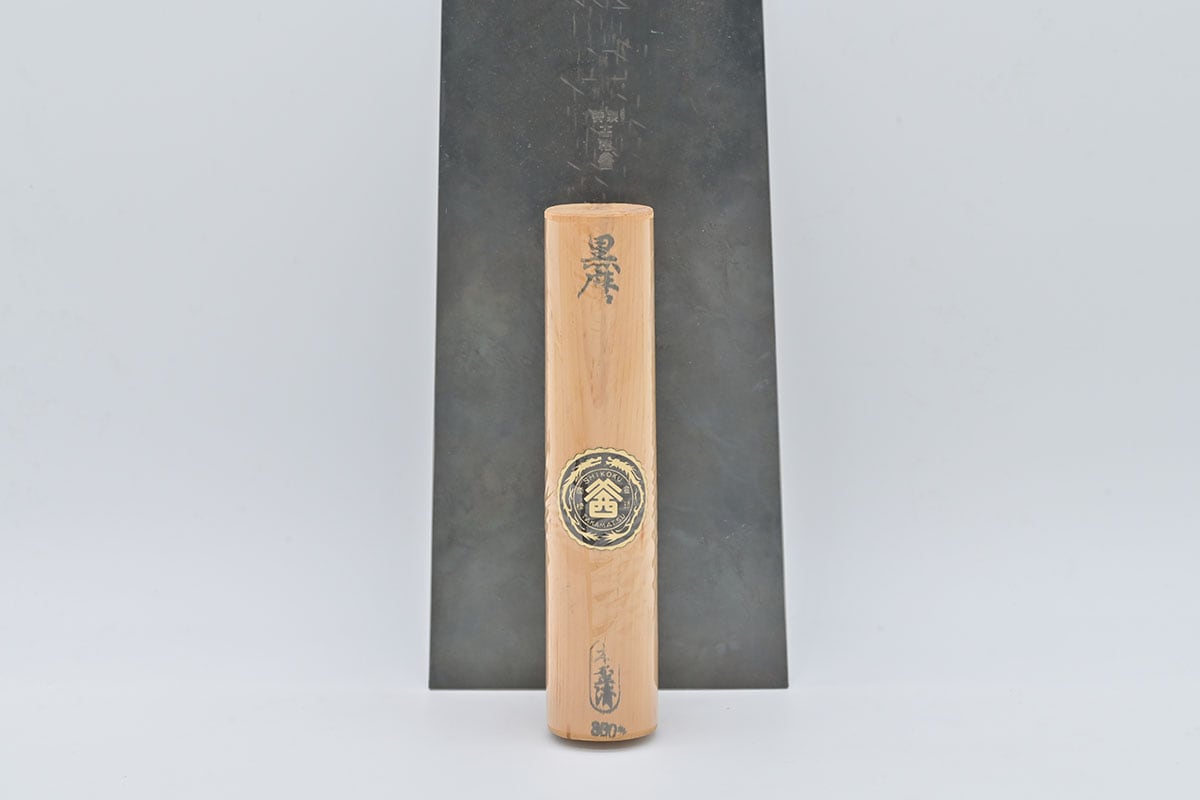 左官　鏝　山西　黒磨　極薄打 山西 正鋼荒中兼用鏝 別製薄打 黒磨 300mm | 左官道具