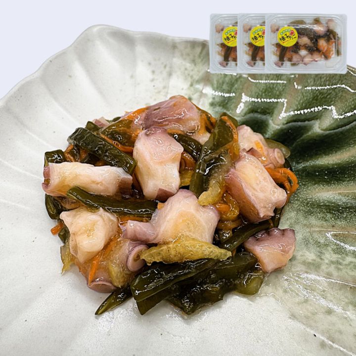 【期間限定ポイント3倍】柚子たこ　65g×3P