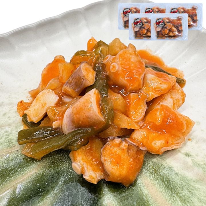 【期間限定ポイント3倍】たこキムチ　70g×5P