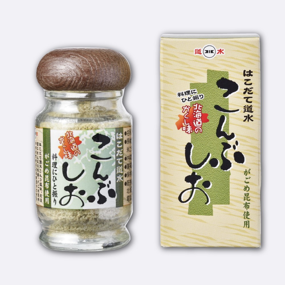 はこだて道水 こんぶしお 60g
