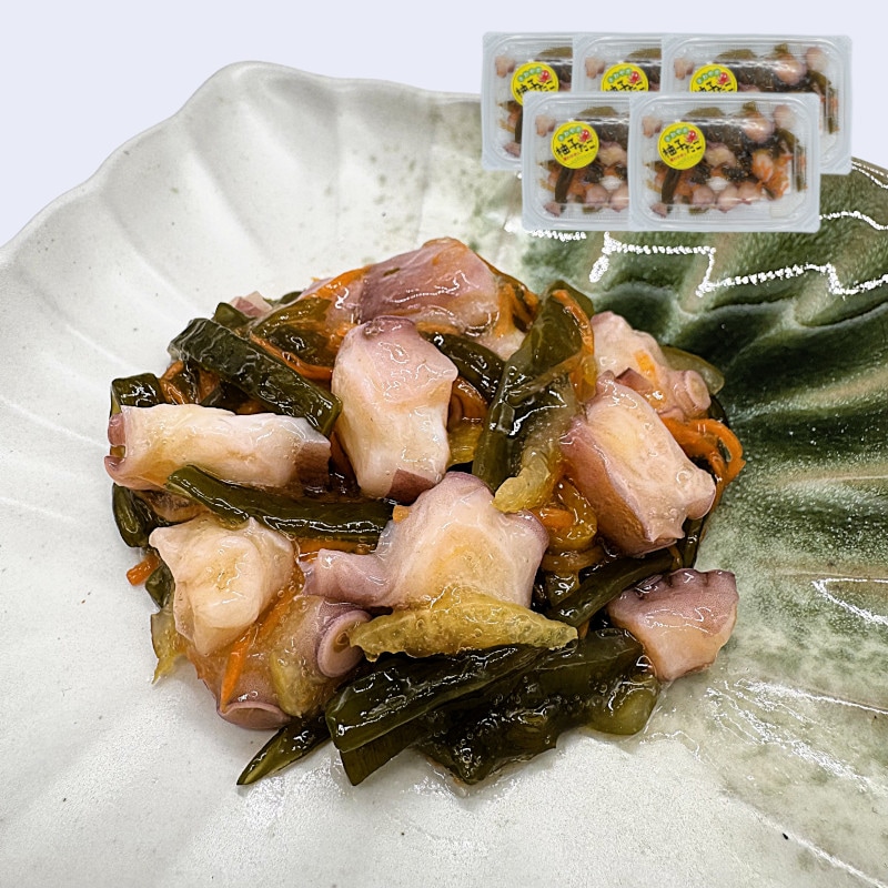 【期間限定ポイント3倍】柚子たこ 65g×5P