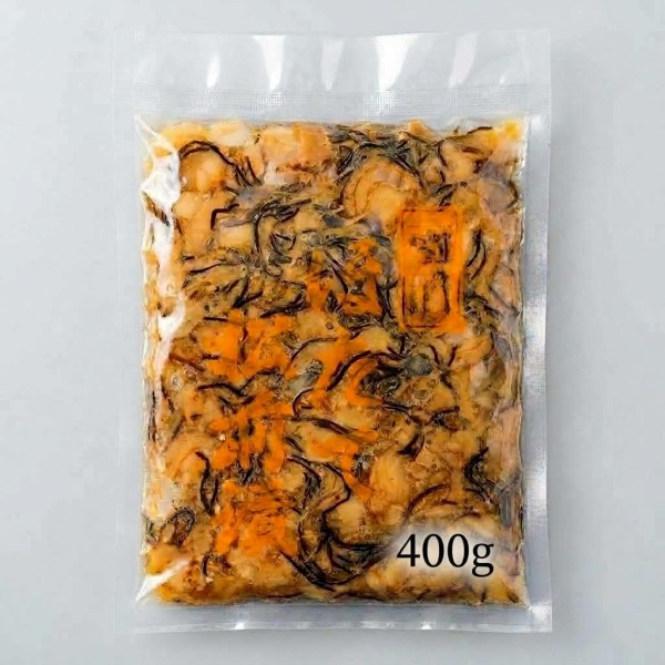 道水 ほたて松前漬け 選べる400g・600g (300g×2袋) ・800g（400g×2袋）ほたて90%配合 まつまえ漬け 函館珍味 ご飯のお供 おつまみ 敬老の日 函館直送