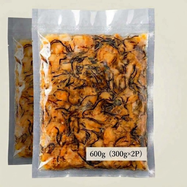 道水 ほたて松前漬け 選べる400g・600g (300g×2袋) ・800g（400g×2袋）ほたて90%配合 まつまえ漬け 函館珍味 ご飯のお供 おつまみ 敬老の日 函館直送