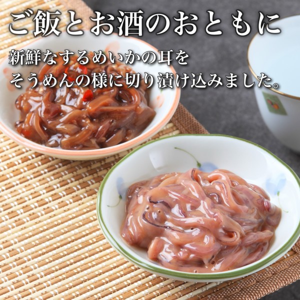 函館珍味 道水 いかそうめん塩辛 選べる330g（110g×3袋）・550g（110g×5袋）・1.1kg（110g×10袋） イカ塩辛 国産するめいか 敬老の日 ご飯のおとも おつまみ