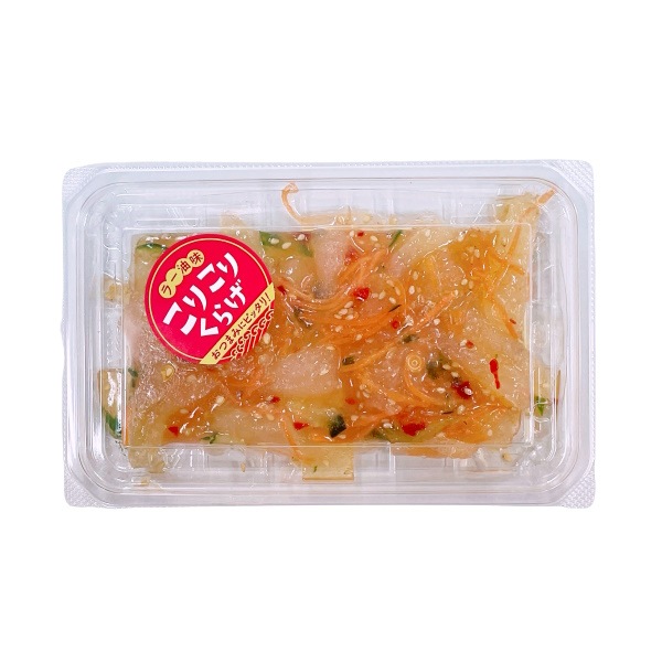 こりこりくらげ ２種食べ比べセット（わさび味・ラー油味）