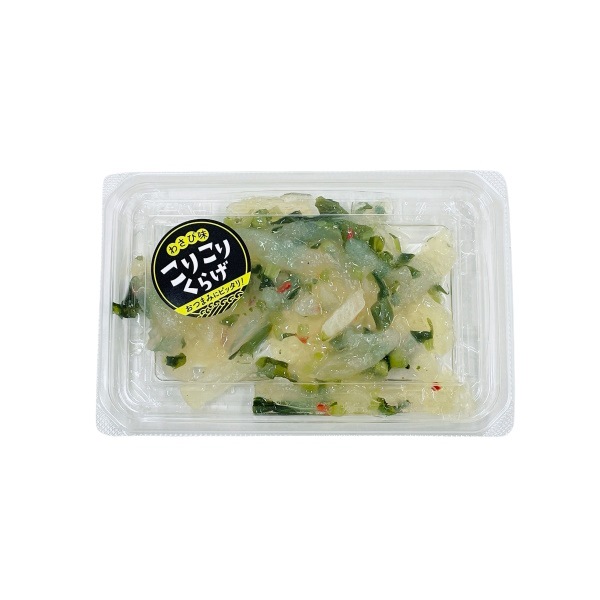 こりこりくらげ ２種食べ比べセット（わさび味・ラー油味）