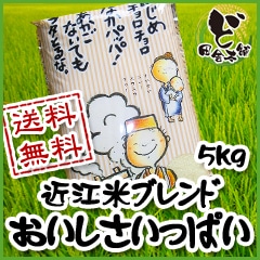 【送料無料】　近江米ブレンド　おいしさいっぱい　5kg