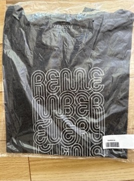 Evernote Tシャツ ブラック⑤