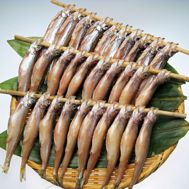 【予約販売/12月出荷】生干ししゃも A-1セット Lメス20尾 Lオス30尾 化粧箱入