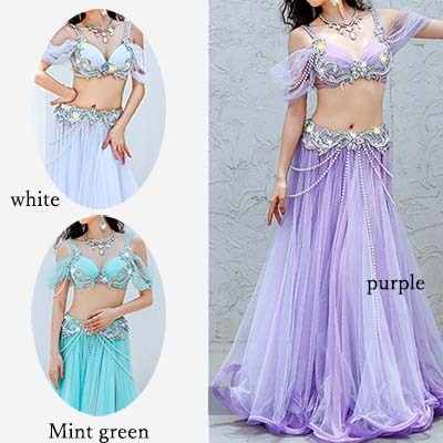 ベリーダンス衣装 3色 M～Lサイズ対応 2025年12月 品番BD-003