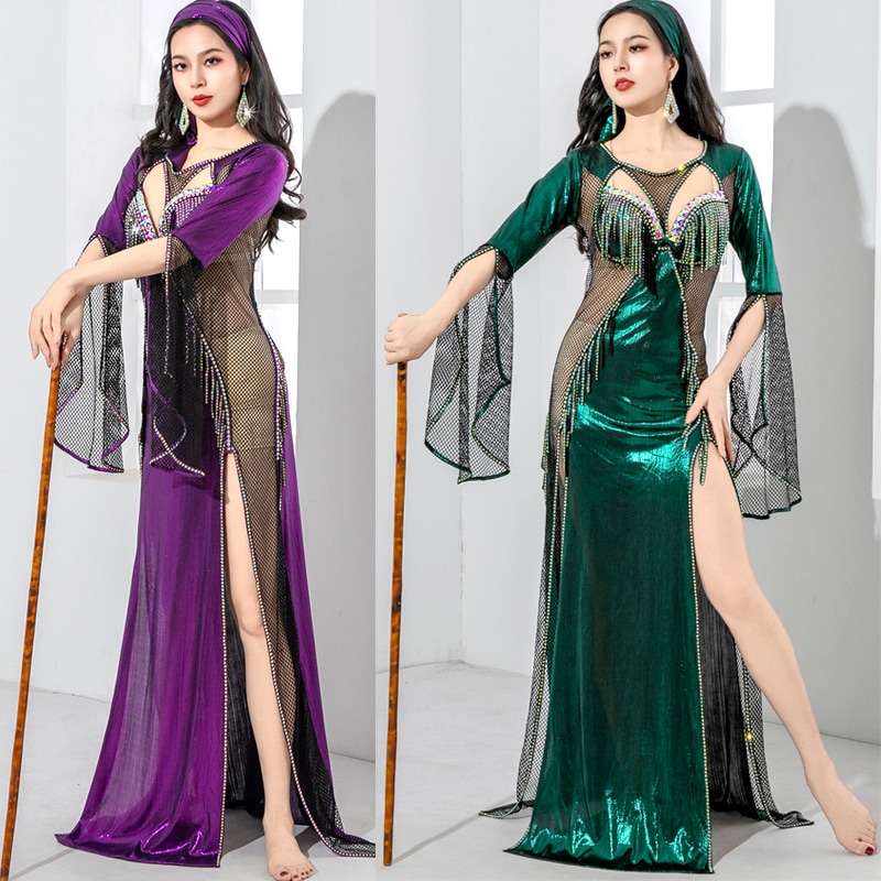 ベリーダンス衣装 サイーディドレス M,Lサイズ 2色 2025年12月 品番SD