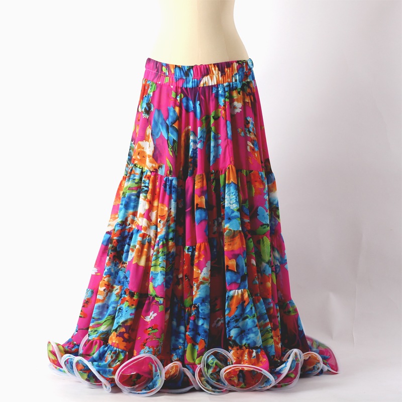 ベリーダンス 25ヤードスカート シフォン生地 2026年1月YG-065 | 25