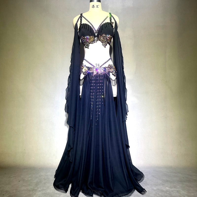 ベリーダンス衣装ブラとスカート アームセット 2025年 Y203 | オーダー