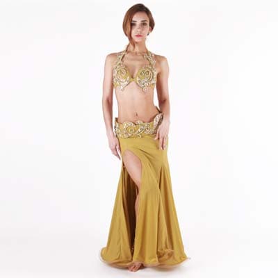 【希少! ベリーダンス用衣装 エジプト製】HISHAM OSMAN チェック柄 希少! ベリーダンス用衣装 エジプト製】HISHAM OSMAN チェック柄