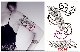 �����ϥ��ƥå����٥꡼���󥹰���,���������꡼,tattoo����AC-071