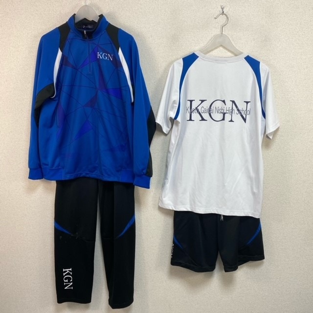 4点 京都府 京都外大西高校 男子体操服 | 高校制服 | 中古制服は制服