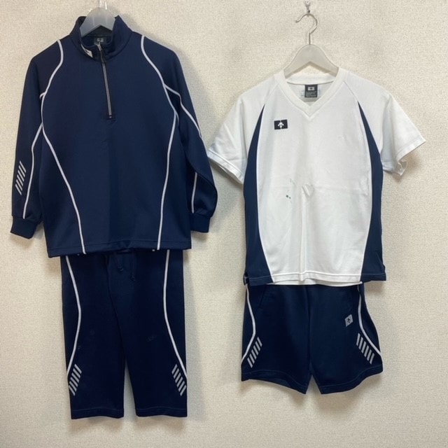 5点 滋賀県 滋賀県立水口東高校 滋賀県立水口東中学校 男子体操服