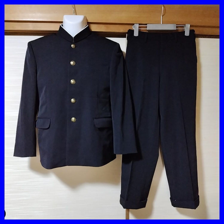 10点 埼玉県 越谷市立新栄中学校 男子制服 鞄 | 中学校制服 | 中古制服 