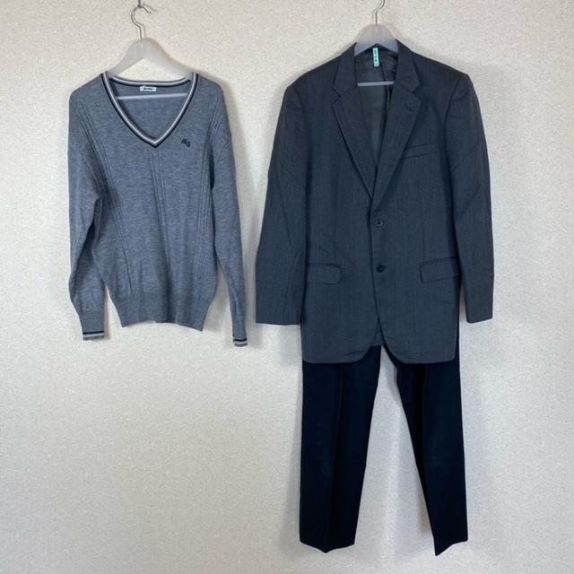 メンズ制服3点 3点 千葉県 千葉県立千葉高校 男子制服 | 高校制服 | 中古制服