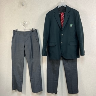U1480/S1531(中古/箱)福島県 尚志学園尚志高校 男子制服10点 /ブレザー