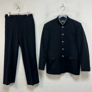 栗東高等学校　制服　ブレザー　男子 滋賀県立栗東高校 男子制服ブレザーMサイズ(Lサイズ)｜売買された